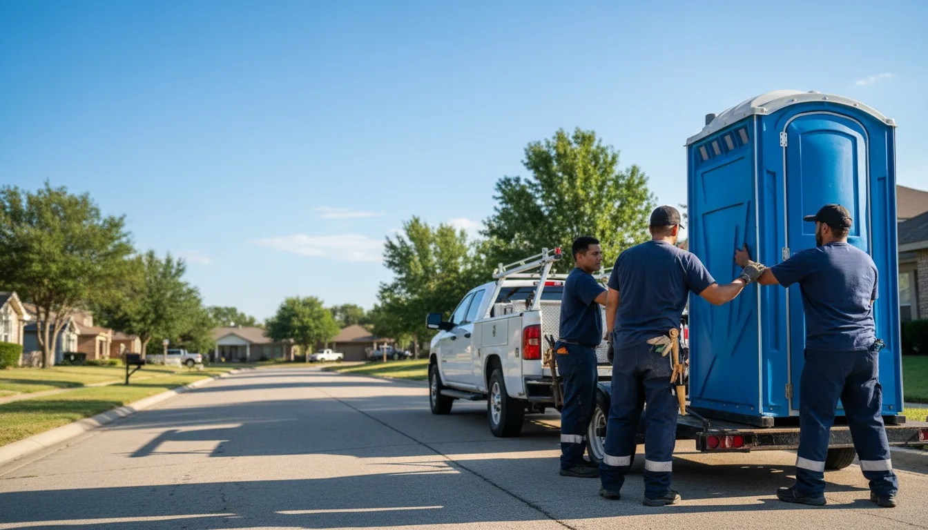 Portable Toilet Rental in Sandwich, IL near me